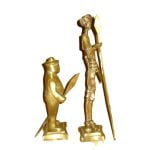 Don Quijote y Sancho Bronce