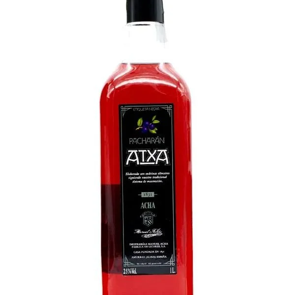 Pacharán Atxa etiqueta Negra 1L
