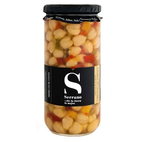 Conserva de Garbanzos con Verdura