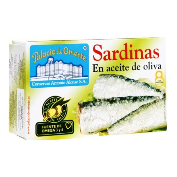 Sardinas en Aceite Oliva Palacio de Oriente