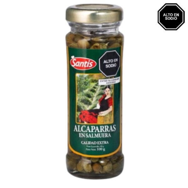 Alcaparras pomo 100 g
