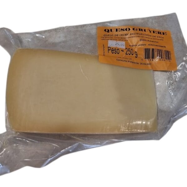 Queso Gruyère — Cuña 250g