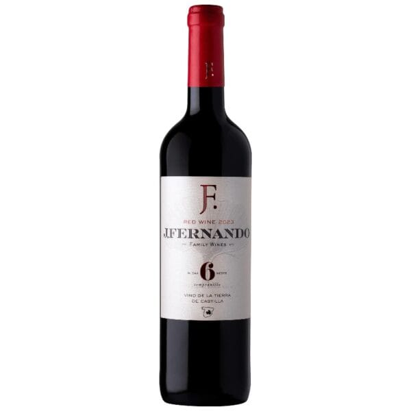 Vino Tinto Tempranillo 6 meses 2023 J. Fernando